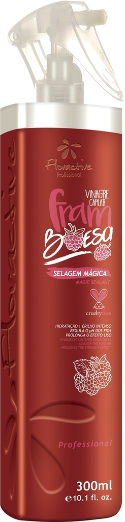 [VICAFR300] FLORACTIVE RASPBERRY HAIR VINEGAR 300ML