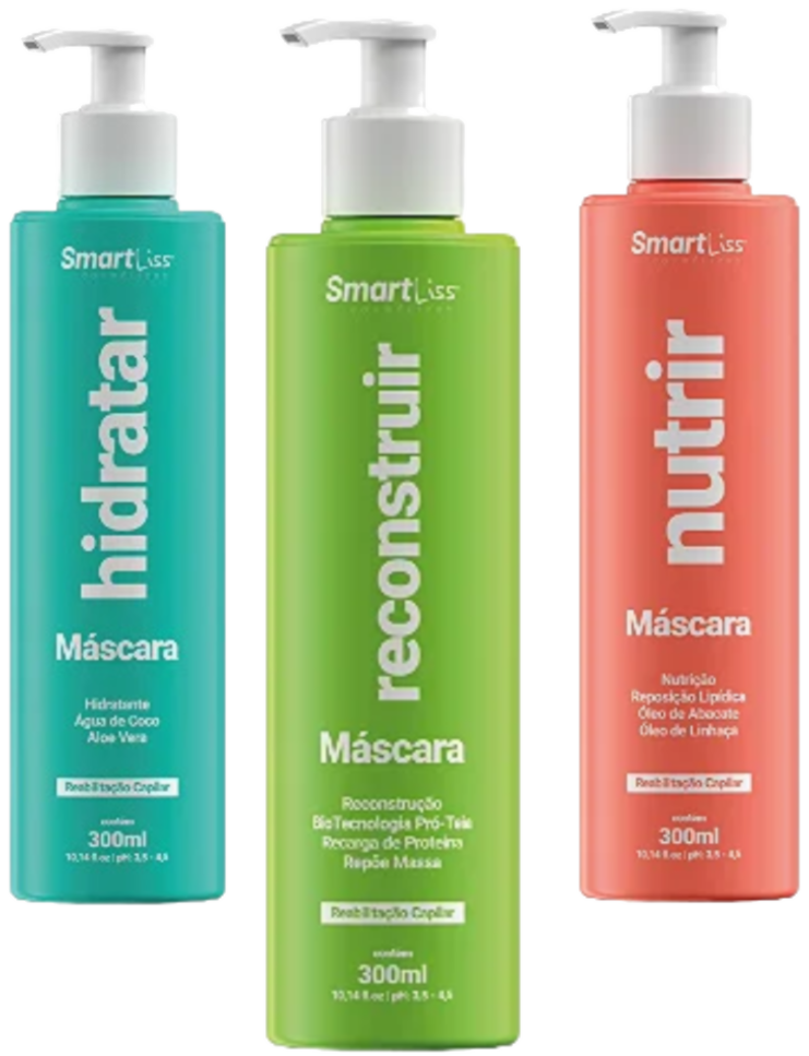 Smartliss Chronogram-Reconstruction for hair, 300ml*3