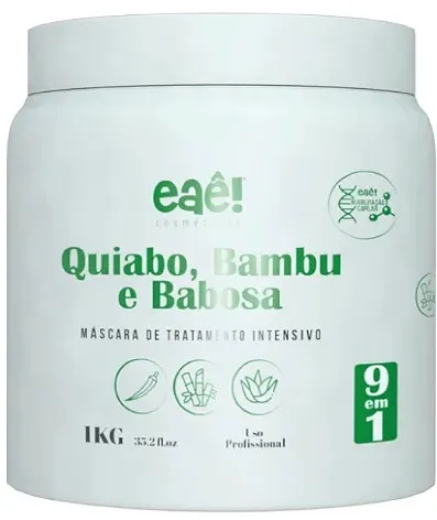[2CRNTXQMD] Care mask Okra, Bambu e Babosa, EAE 1kg
