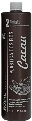 [7504] Keratin PLASTICA DOS FIOS CACAU from Royal Cosmeticos, 1l