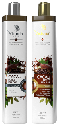[VICTHAICACAU] KIT Keratin CACAU FORCE from Victoria Hair,1L*2