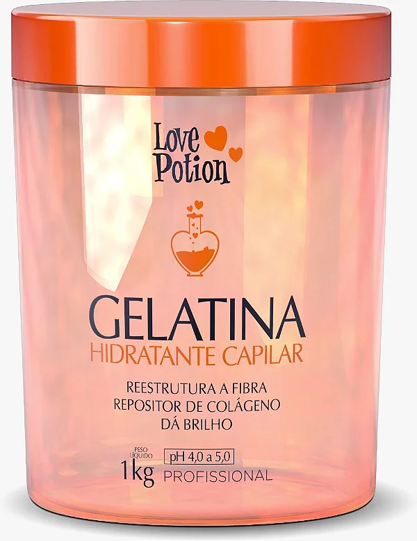 Коллагеновый восполнитель  GELATINA CAPILAR - 1Kg - LOVE POTION