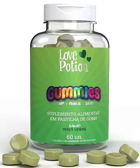 Jelly pastille for hair, Love Potion, 60 pcs