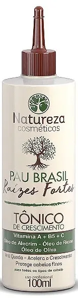 [TONICO-BRASIL] TONIC FOR HAIR GROWTH STIMULATION PAU BRASIL 100ML - NATUREZA COSMETICOS