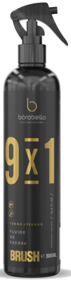 Fluid Thermoprotector Borabella Brush 9 Em 1 Termoativado 300ml