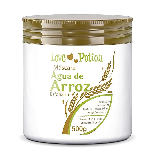 Exfoliating Mask Peeling ÁGUA DE ARROZ 500g - LOVE POTION