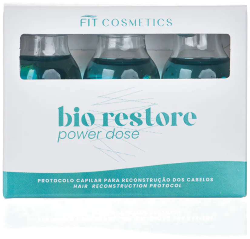 [2589] Ампула Fit Cosemticos BIO RESTORE POWER DOSE AMPOLA  RECONSTRUTORA(3*13ML)