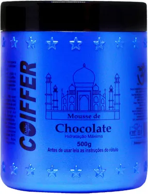 COIFFER Chocolate mask - hair base Mousse de Chocolate, 500 g