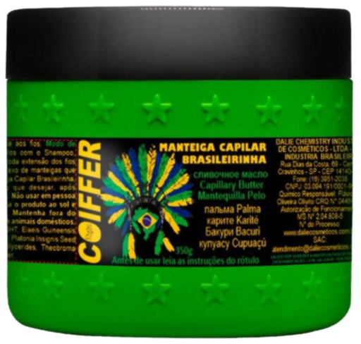 [COIFMANT] Coiffer Nourishing mask for dry hair Manteiga Hair Brasileirinho, 350ml