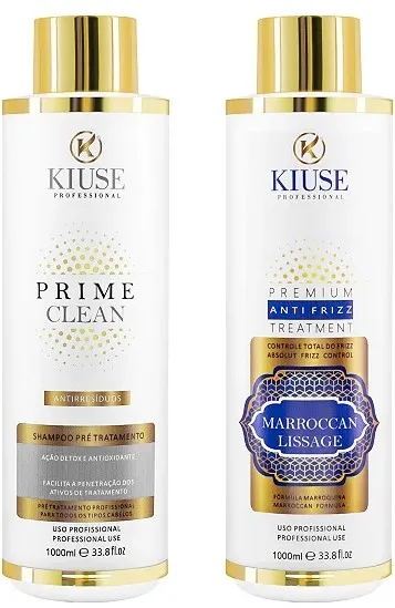 KIT Keratin Marroccan Kiuse Cosméticos,2*1L