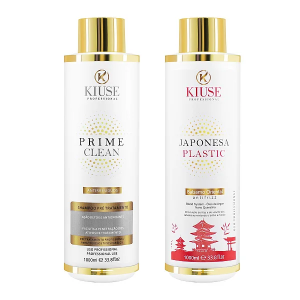 [657KRHBWK] Kit Кератин Japonesa Kiuse Cosméticos - kit 2x1000