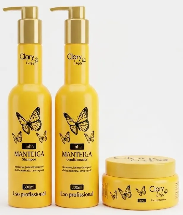 Домашний Уход Manteiga от Clary Liss)3*300ml)