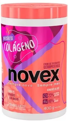SUPERFOOD HAIR MASK NOVEX colagena 400gr