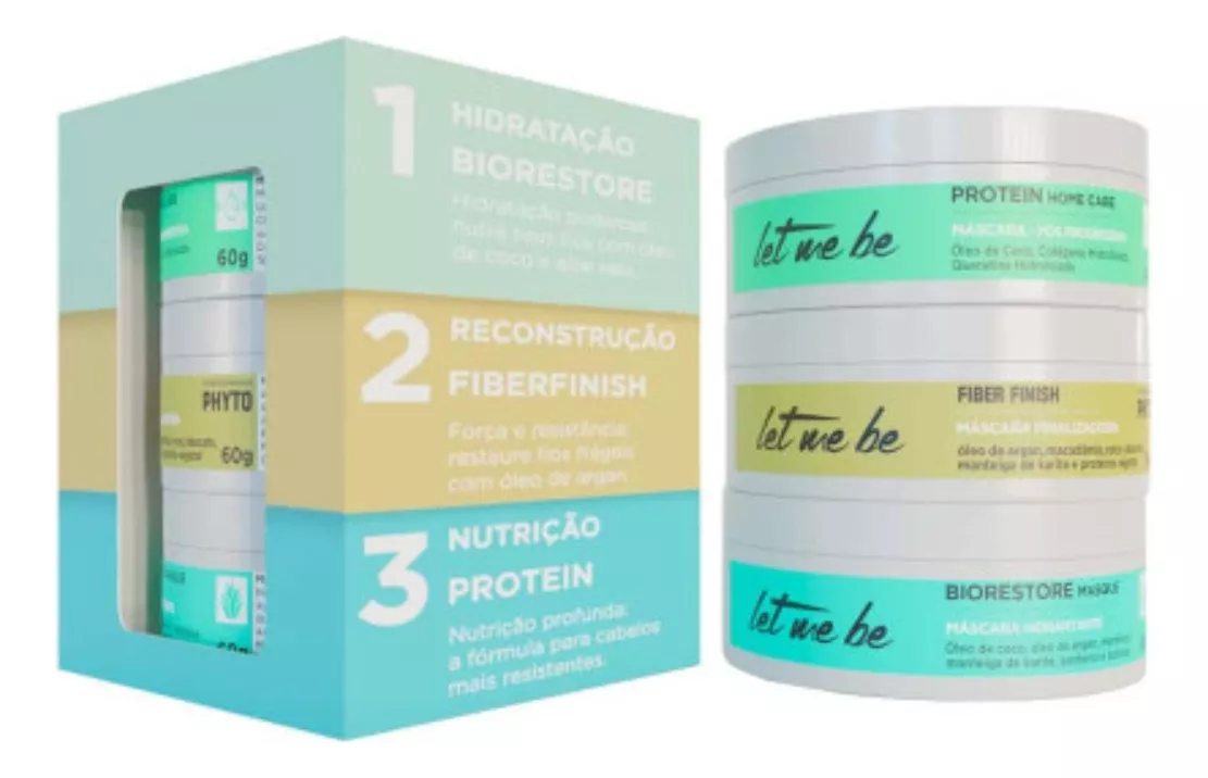 Compact Hair Schedule Kit: 60ml*3