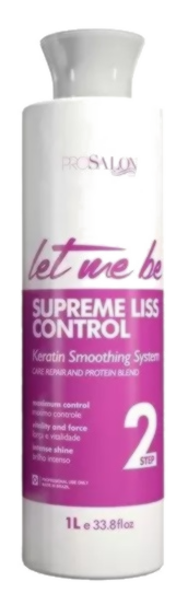 LET ME BE KERATIN SUPREME LISS (PASSO 2) - 1000ML
