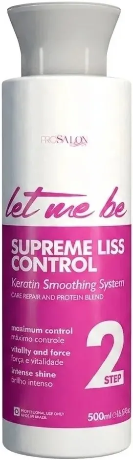 LET ME BE KERATIN SUPREME LISS (PASSO 2) - 1000ML
