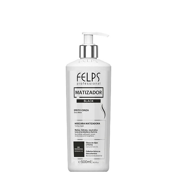 [FPBLACK] Матизатор  Felps Color Matizador Black Efeito Cinza 500mL