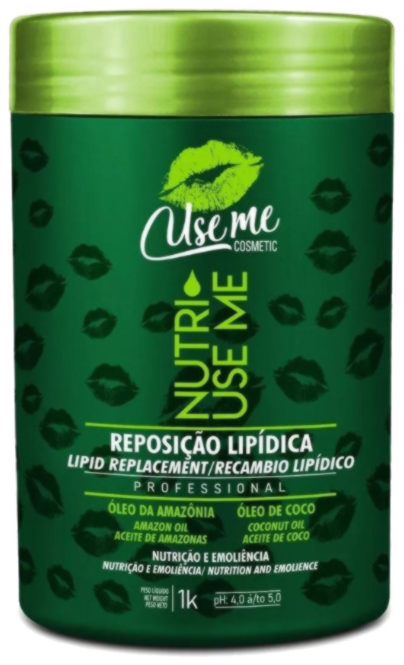 [425] МАСКА ДЛЯ ВОЛОС USE ME NUTRI REPOSICAO LIPIDICA OLEO COCO AMAZONIA,1kg