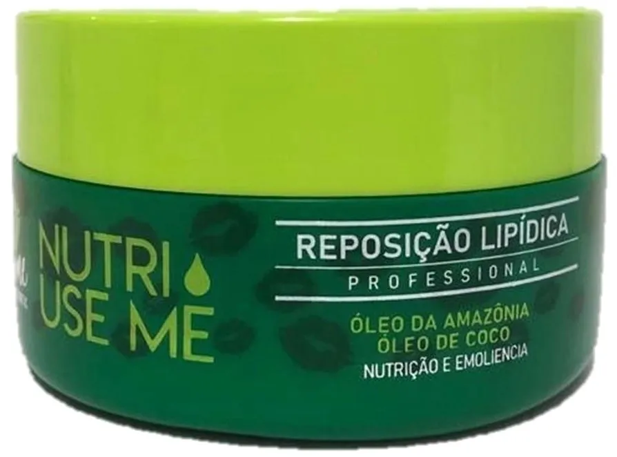 HAIR MASK USE ME NUTRI REPOSICAO LIPIDICA OLEO COCO AMAZONIA,300gr