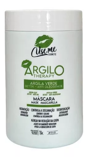 Detox Green Clay Mask Use Me 1kg