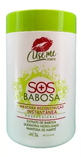 [980] Sos Babosa Instant Recovery Mask Use Me 1kg