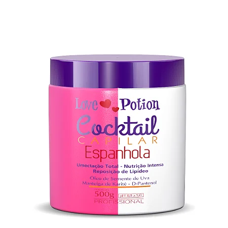 Professional mask Nutrition LOVE POTION Espanhola 500 ml