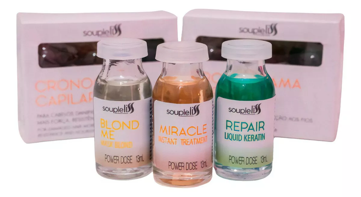 [SOUPAMP] SOUPLELISS KIT Капилярное восстановление  - Ampola Repair 13ML*3