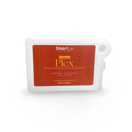 Коробка Капсула Plex Smartliss Cosmeticos, 9gr*30un