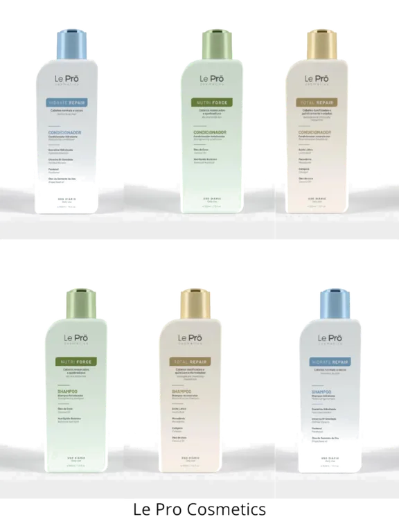 LE PRO KIT Home care Chronogram (Shampoo + Conditioner) 300ml*6