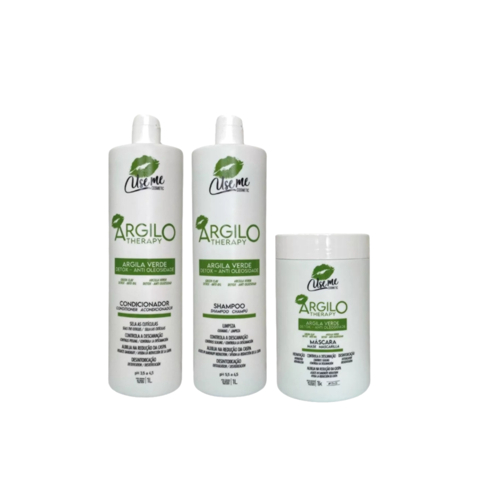 KIT Detox Green Clay Use Me 3KG
