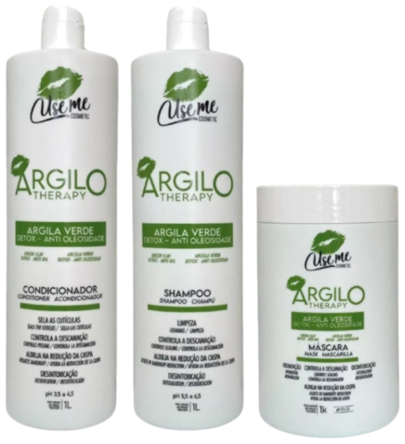 KIT Detox Green Clay Use Me 3KG
