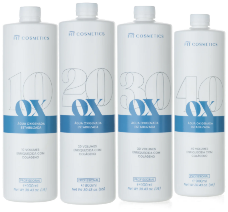 [FITKITVOL] Fit Cosmétics Hydrogen Peroxide (Creamy) 10 Vol., 20 Vol., 30 Vol., 40 Vol., 900ml*4