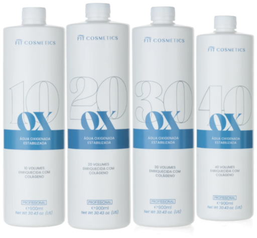 [FITKITVOL] Fit Cosmétics Hydrogen Peroxide (Creamy) 10 Vol., 20 Vol., 30 Vol., 40 Vol., 900ml*4