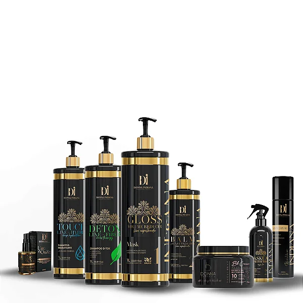 [8unLEXfddfdC7KDMYMG0-9QAZRW0P4-7M492JJLB] Donna Indiana Liso Hair Reducer Volume Nanoplasty Set from Quenn Care (8 products)