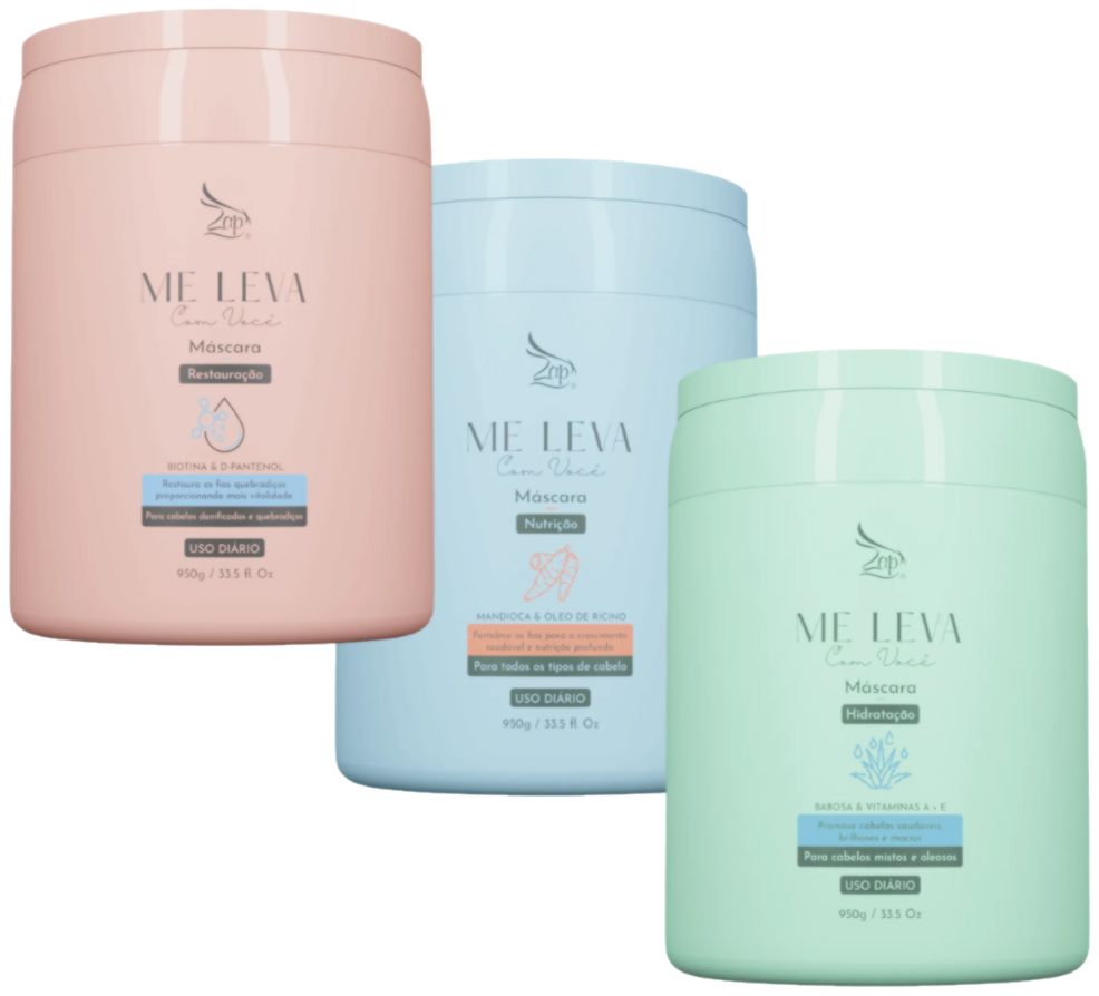 [Z-1U-MLCV-R-BIOT-0950-G] ZAP Chronogram (Nutrition+Hydration+Reconstruction 3*950gr