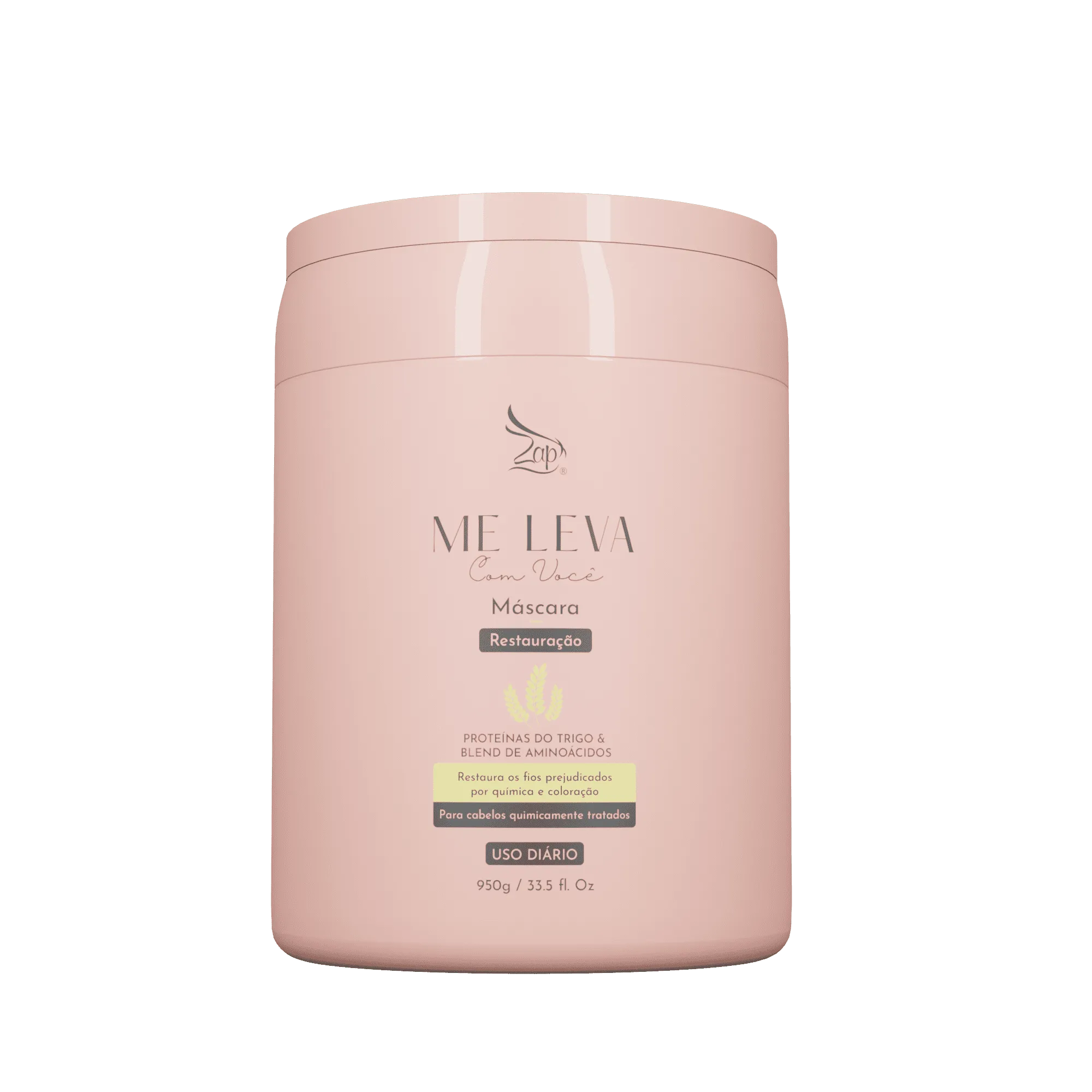 ZAP Mask Me Leva - Recovery - Blend of wheat proteins and amino acids 950 g - Zap Cosméticos