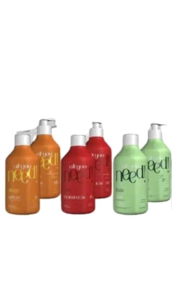 [WERDLKLWWEE] 3 Набора для домашнего ухода линия Mirai от EAE Cosmeticos 300ml*6