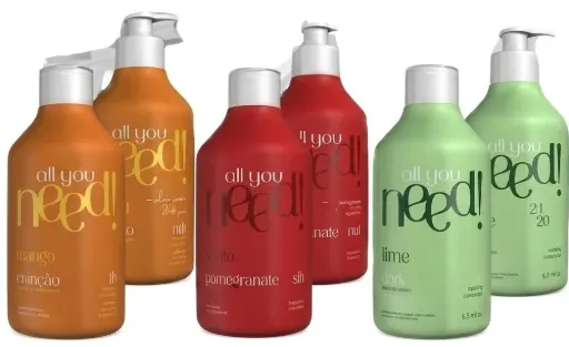 [WERDLKLWWEE] 3 home care kits Mirai line from EAE Cosméticos 300ml*6