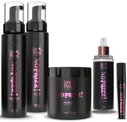 KIT NO FRIZZ LOVE POTION (500*3+200ML,4G)