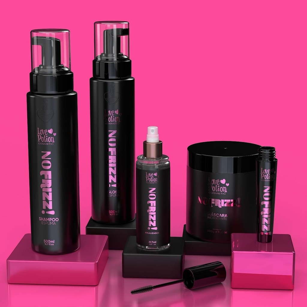 [NOFRIZZLOVE] KIT NO FRIZZ LOVE POTION (500*3+200ML,4G)