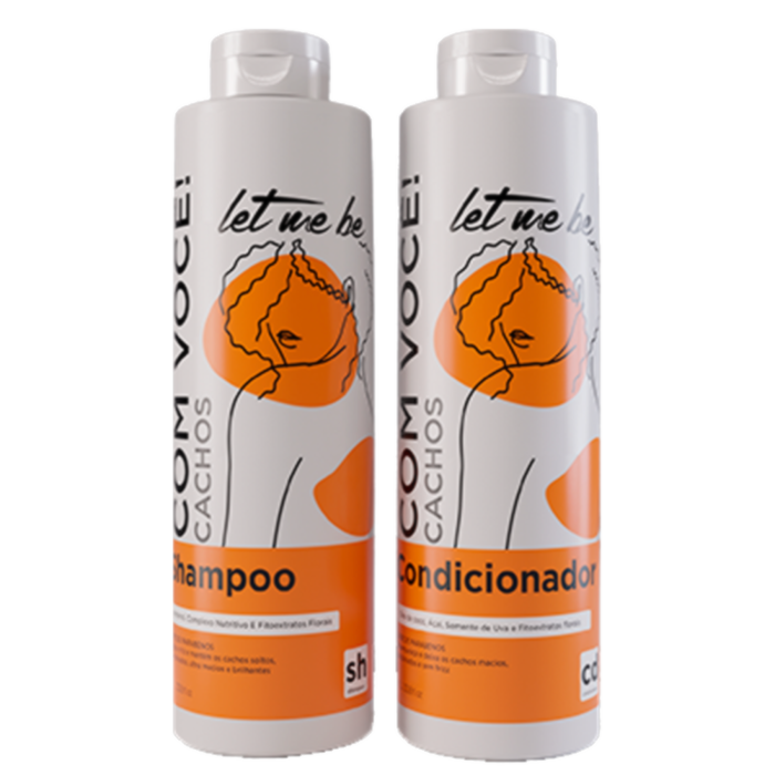 [LMB515] LET ME BE Kit (SHAMPOO+CONDITIONER FOR CURLS) - WITH YOU - 1L*2