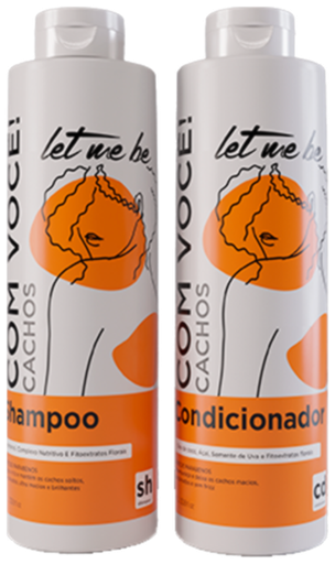 [LMB515] LET ME BE Kit (SHAMPOO+CONDITIONER FOR CURLS) - WITH YOU - 1L*2