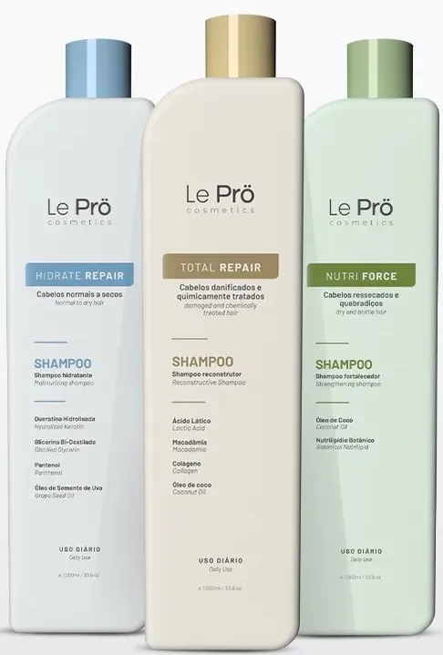 [SHAMLEPRO1L] KIT Шампуней Le Pro(1l*3)