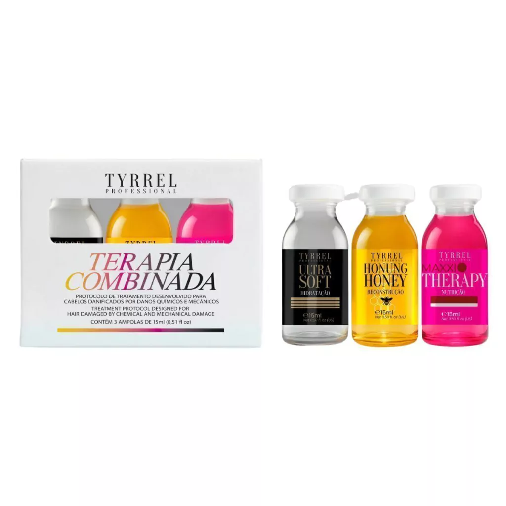 [7893095664911] Tyrrel Ампулы Cronograma Capilar Terapia Combinada - 3 *15ml