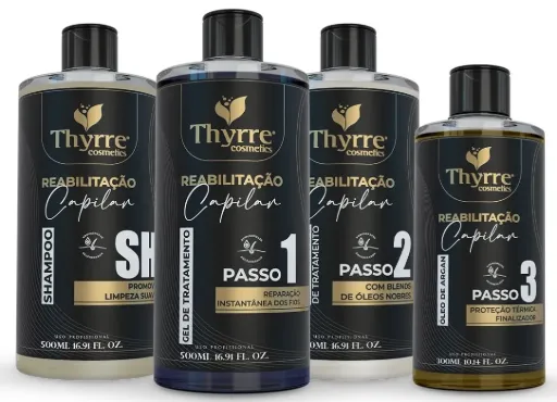 [4K2HNAW55] Kit Rehabilitation 4 stages Thyrre Cosmetics(500ml*3)