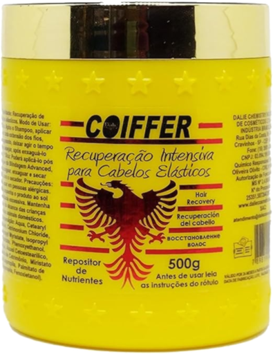 [COIFELAST] Intensive restoration Coiffer 500g Blindagem for elastic hair 500gr