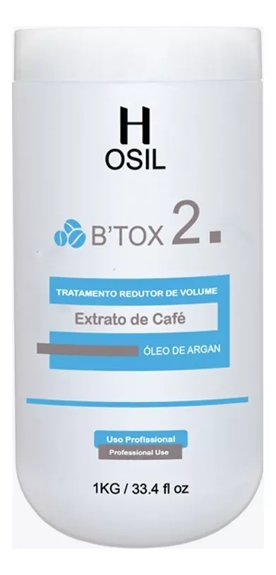 Ботокс Extrato de Café Óleo de Argan 1kg H-osil