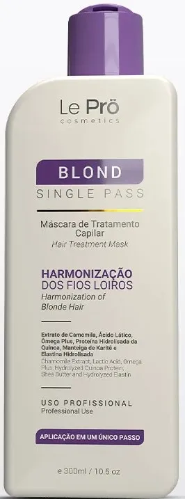 [BLOSNGPASS300] LE PRO Nanoplasty Blond Single Pass 300ml