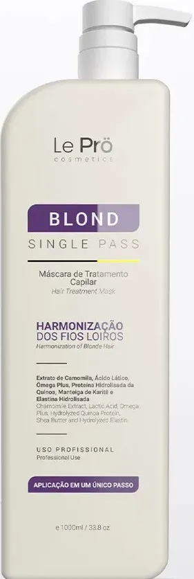 [BLOSNGPASS1L] LE PRO Nanoplasty Blond Single Pass 1l