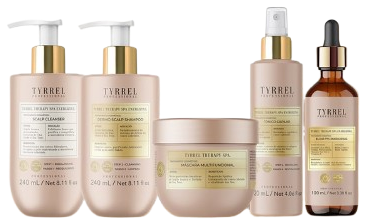KIT SPA Hair Peeling from Tyrrel Tyrrey therapy 900ml